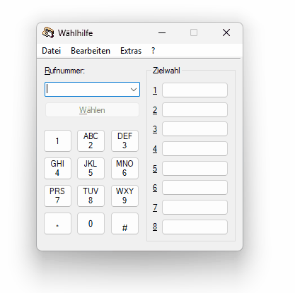 Dialer Wählvorgang